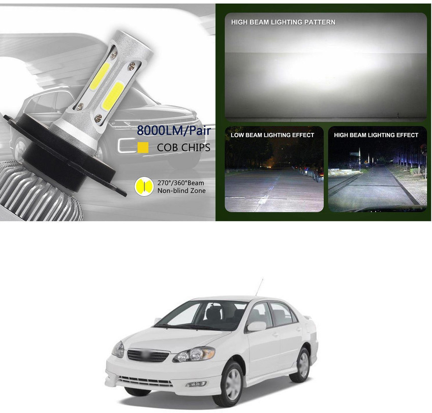 Toyota corolla on sale led headlight