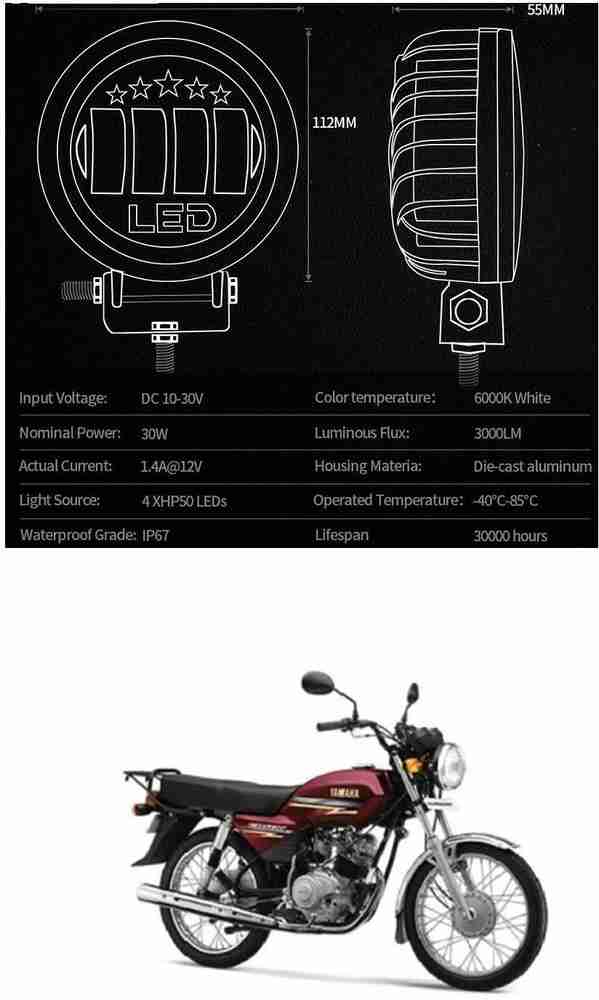 Yamaha crux discount headlight price