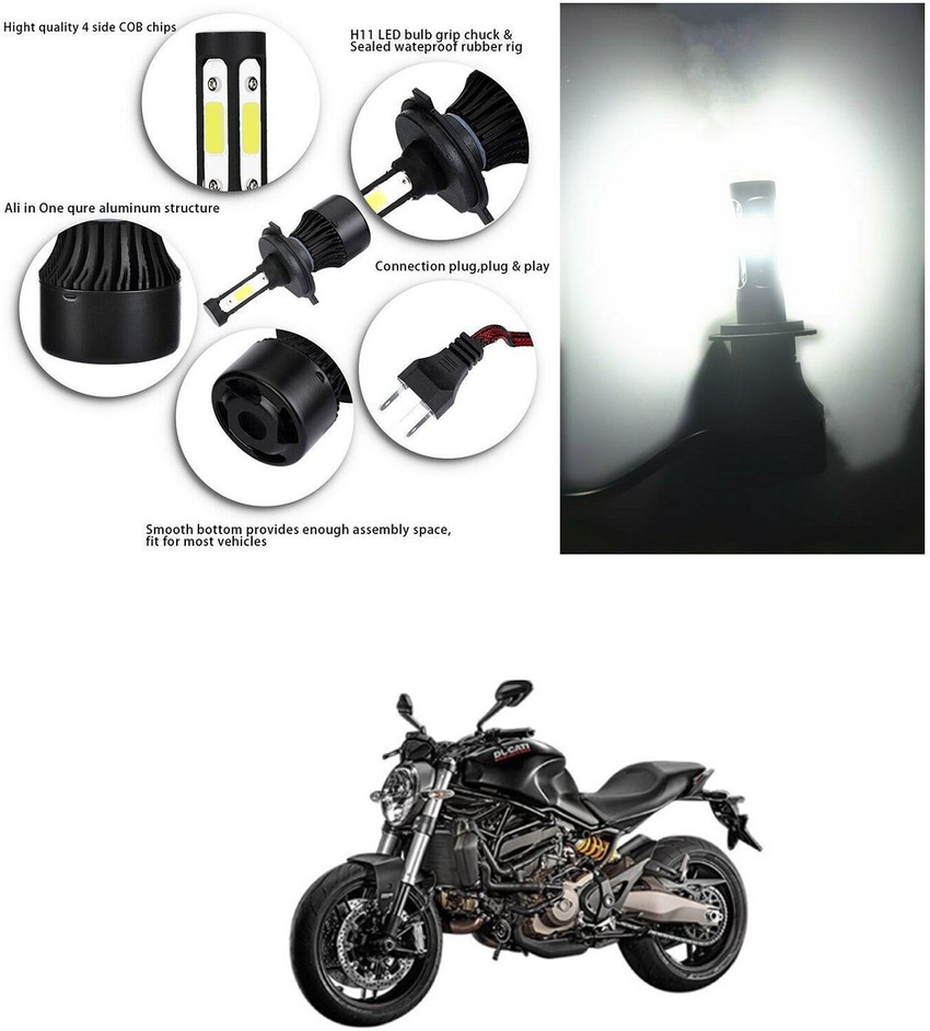 PROEDITION LED Motorcycle Headlight Bulb Hi Lo Beam LED Car