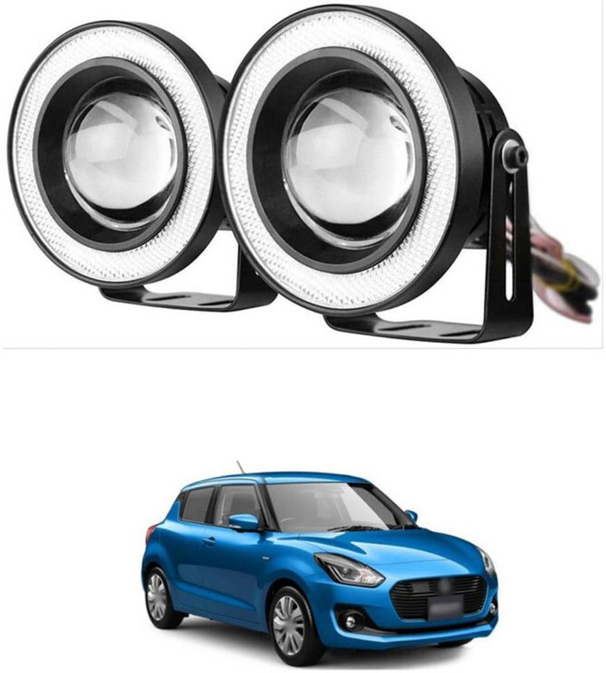 LOVMOTO Car COB LED Projector Light Car with Angle Eye Projector