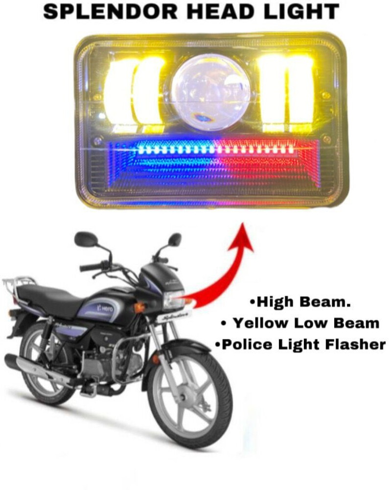 Splendor bike led light price deals