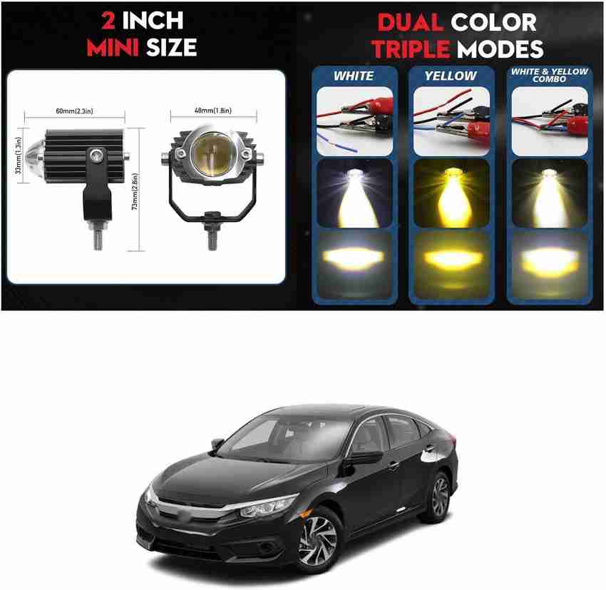 2017 honda hot sale civic fog lights