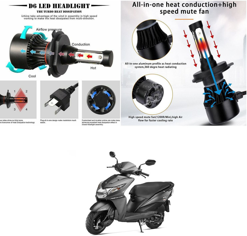 Honda dio sales headlight set price