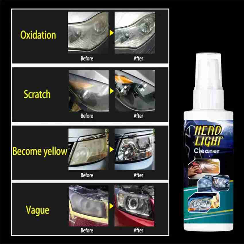 ElePro Automobile Car, Bike Headlight Lens & Glass Restorer Cleaner (Pack  Of 1) Headlight Cleaning Kit Price in India - Buy ElePro Automobile Car,  Bike Headlight Lens & Glass Restorer Cleaner (Pack