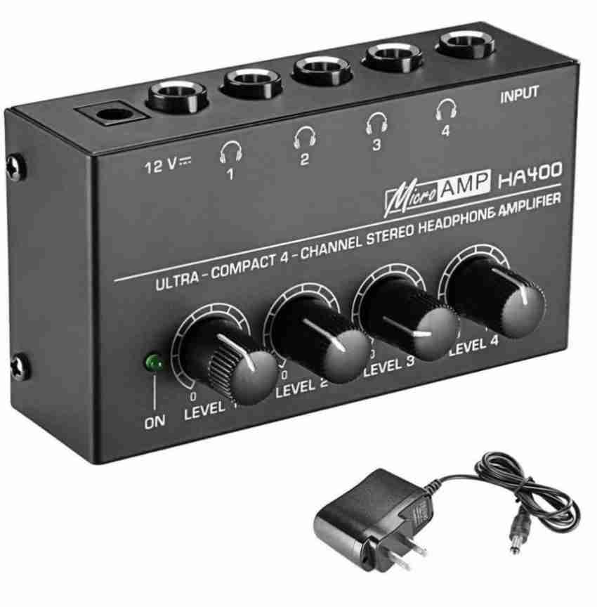 Urban Infotech 4 Channel Audio Control Amp Mini Metal Stereo Audio