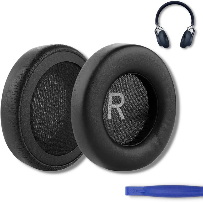 Crysendo 70mm Leather Cushion for Jabra Move Headphone Ear