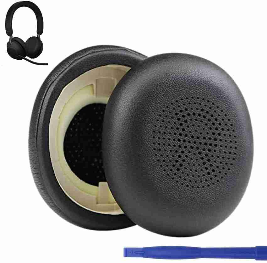 Crysendo Headphone Cushion for Jabra Elite 45h Evolve2 65 MS UC