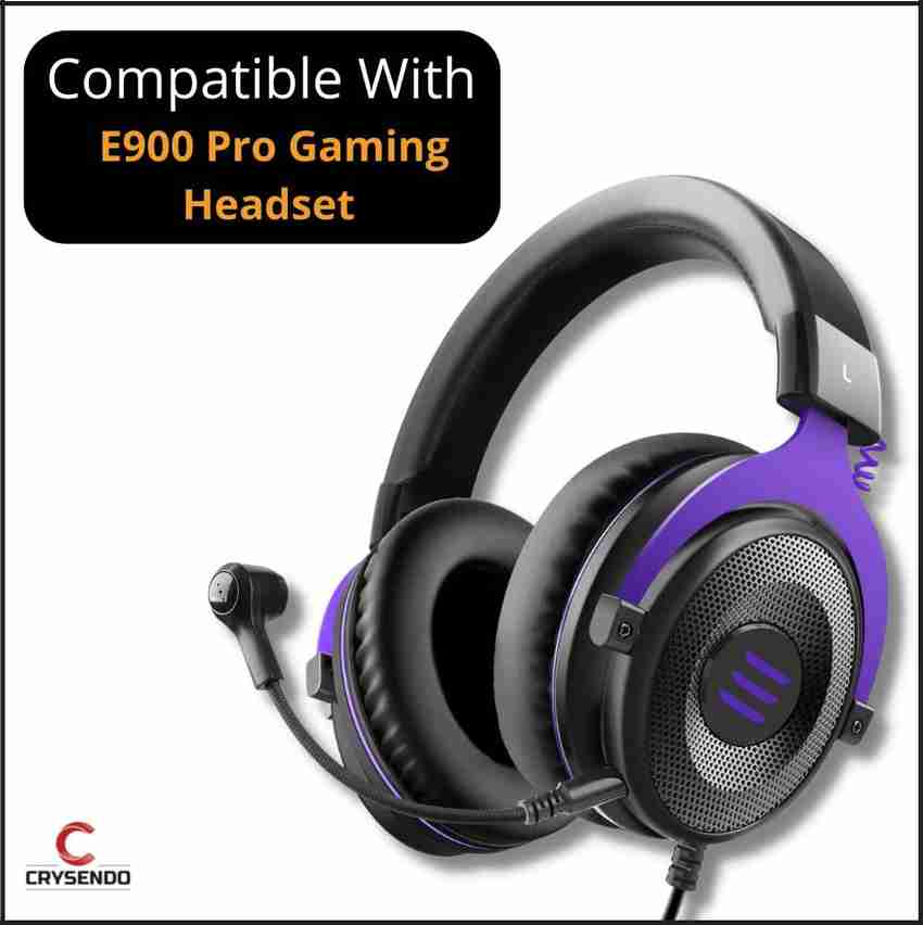 Crysendo Headphone Cushion for E900 Pro Gaming Headset Protein Leather Memory Foam Over The Ear Headphone Cushion Price in India Buy Crysendo Headphone Cushion for E900 Pro Gaming Headset Protein