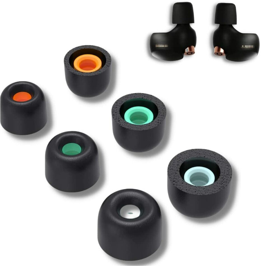 Crysendo Memory Foam Eartips for Son y WF 1000XM3 WF 1000XM4 WF XB700 Earbuds In The Ear Headphone Cushion Price in India Buy Crysendo Memory Foam Eartips for Son y WF 1000XM3 WF 1000XM4 WF XB700 Earb...