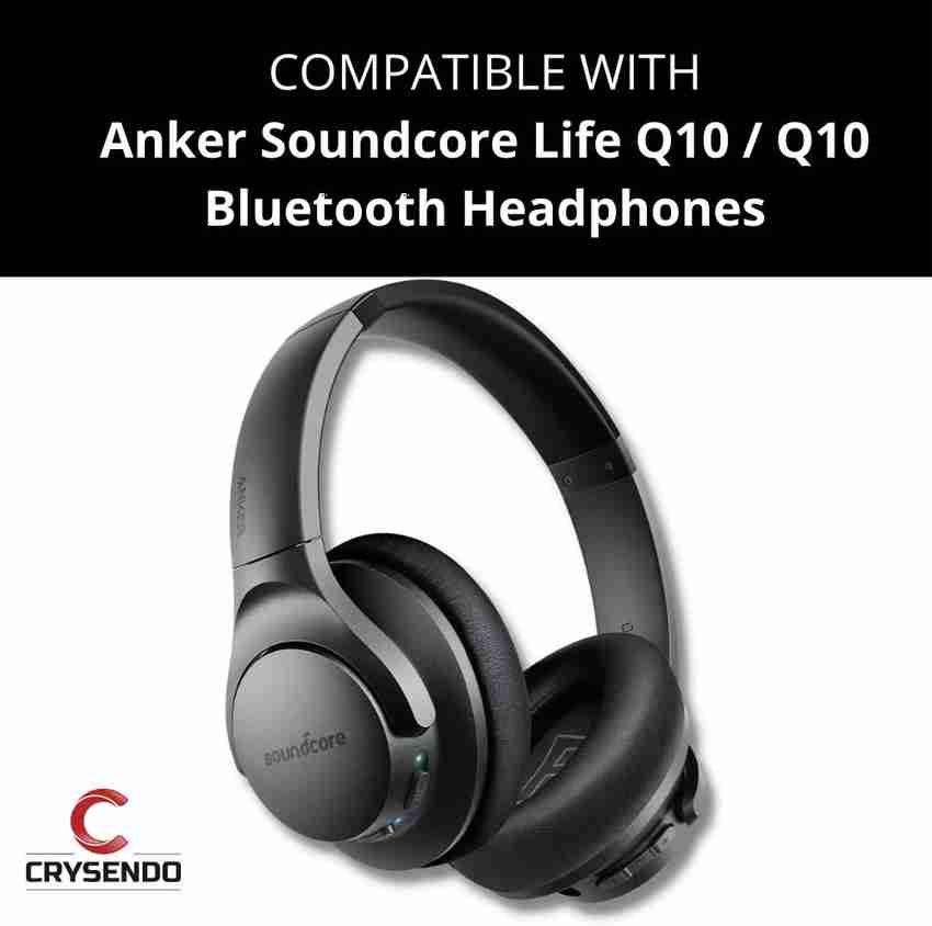 Crysendo Headphone Cushion for Anker Soundcore Life Q10 Q10