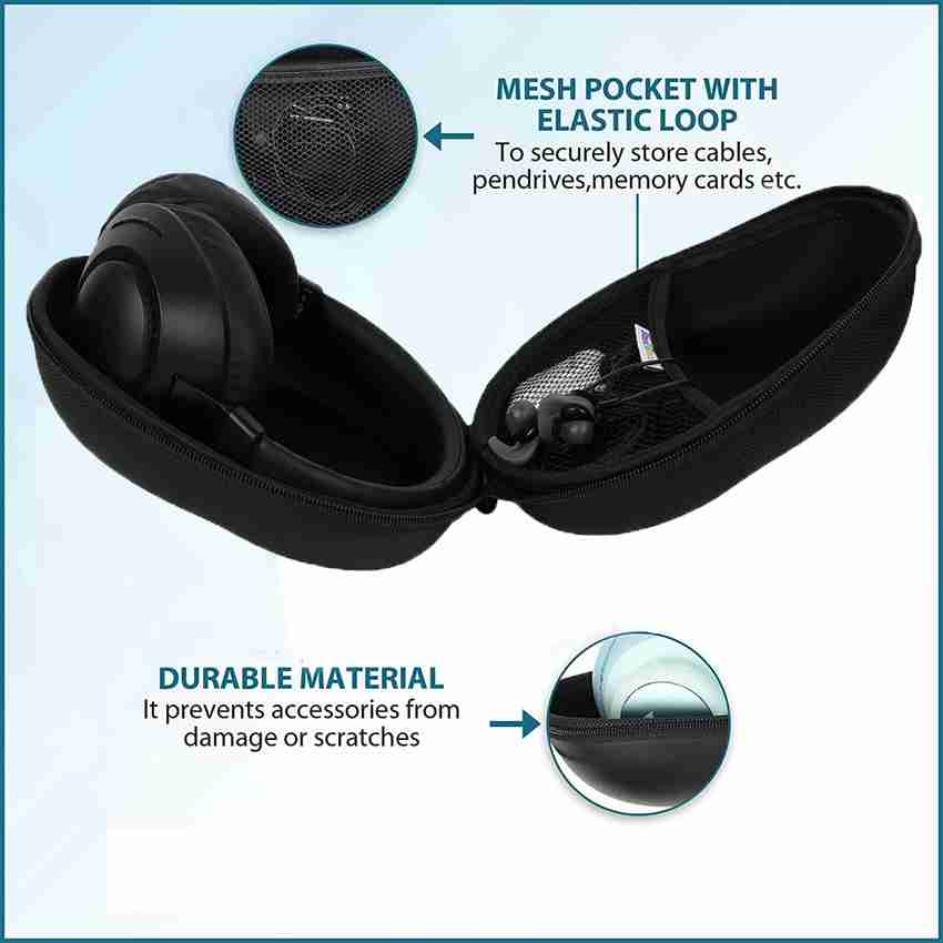 Flipkart SmartBuy Polyester Zipper Headphone Case
