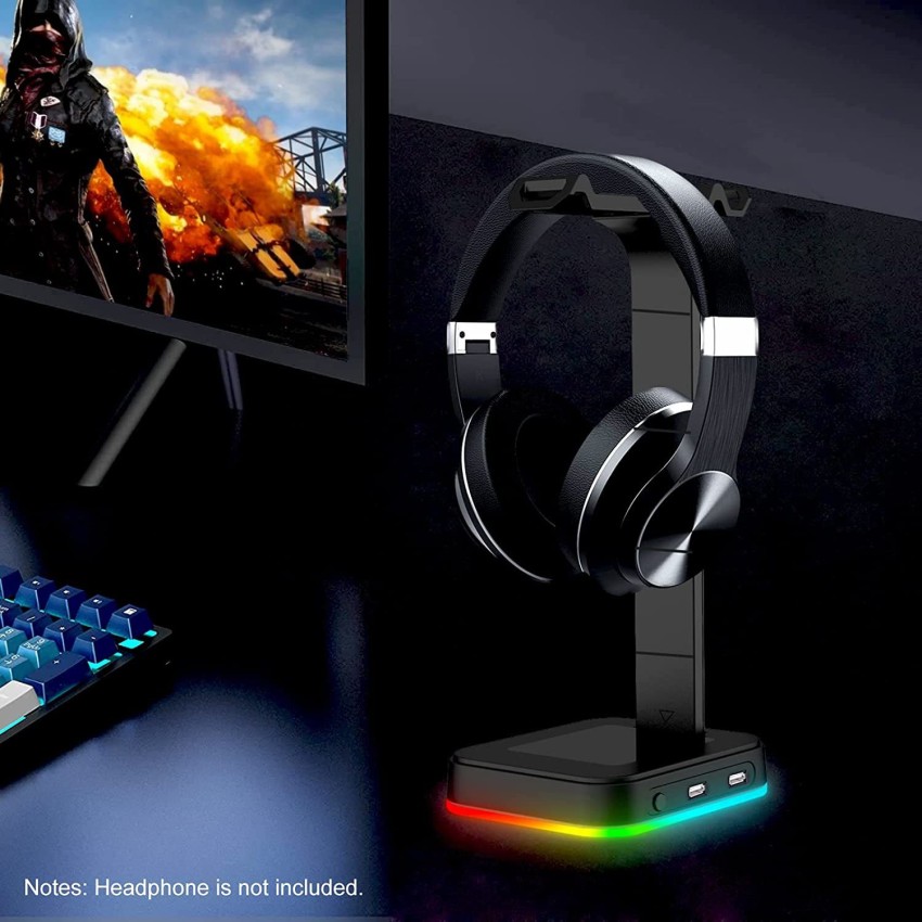 Headphone Stand Headphone Holder Gaming Headset Stand Metal Headphone Stand  Hook for Headphones Support Casque 