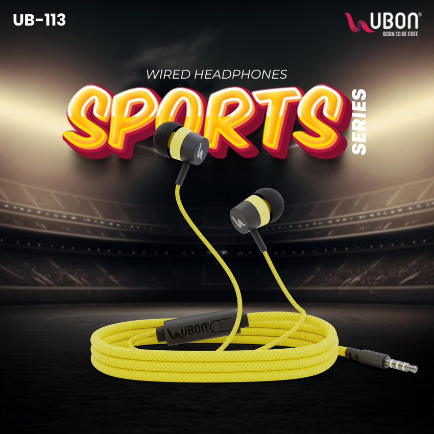 Ubon earphone under best sale 100
