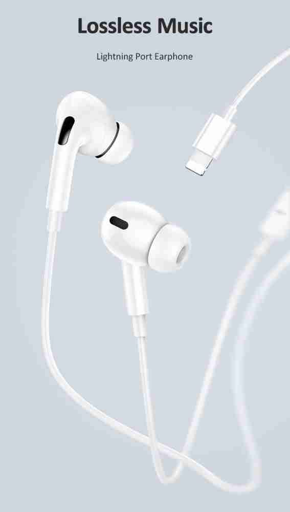 Earphones For Apple iPhone 14 13 12 11 Wired & Headphones Enhanced Sound  Quality