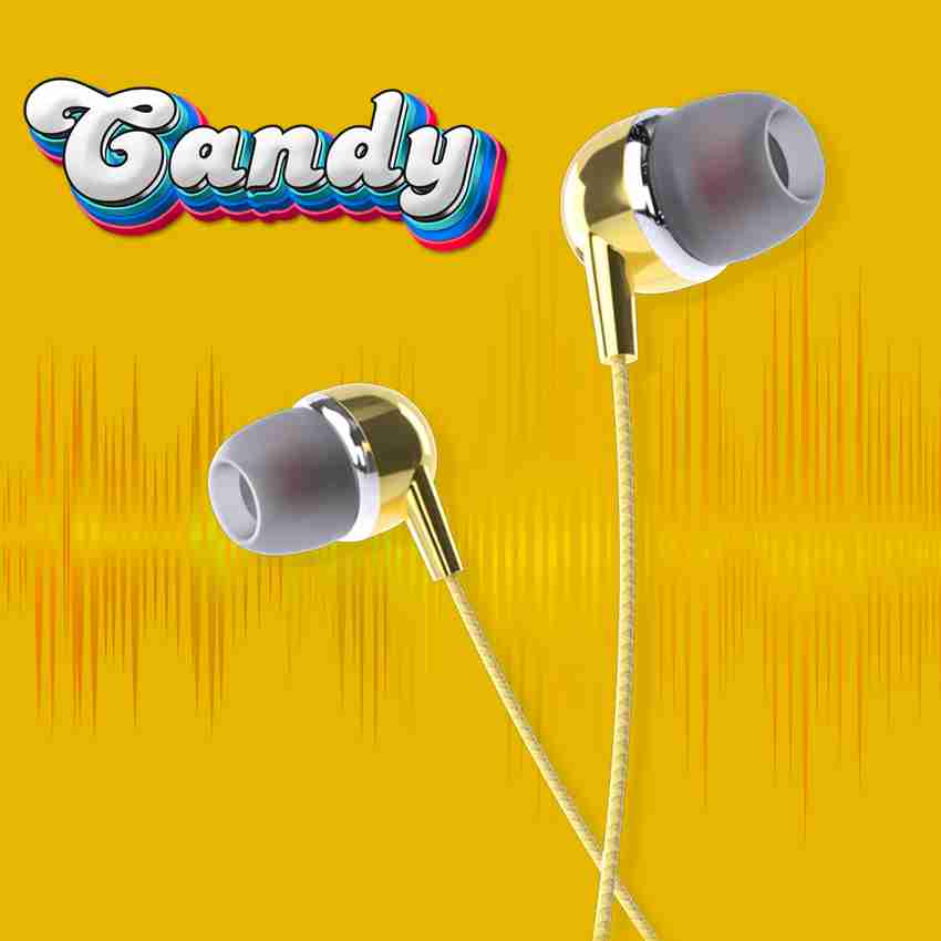 Unix In Ear Candy Wired Earphones with Mic 10mm Powerful Driver for Stereo Audio Wired Price in India Buy Unix In Ear Candy Wired Earphones with Mic 10mm Powerful