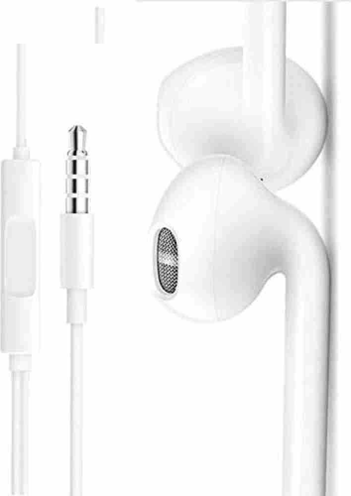 HUTUVI 3.5mm lead handfree headset with mic ( White, in the ear) Bluetooth  Headset Price in India - Buy HUTUVI 3.5mm lead handfree headset with mic (  White, in the ear) Bluetooth