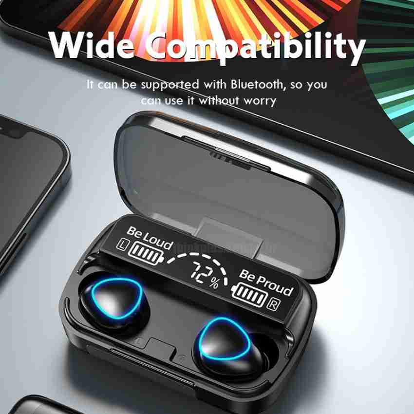 CADNUT M10 TWS 5.1 9D Waterproof Wireless Bluetooth Earphone with