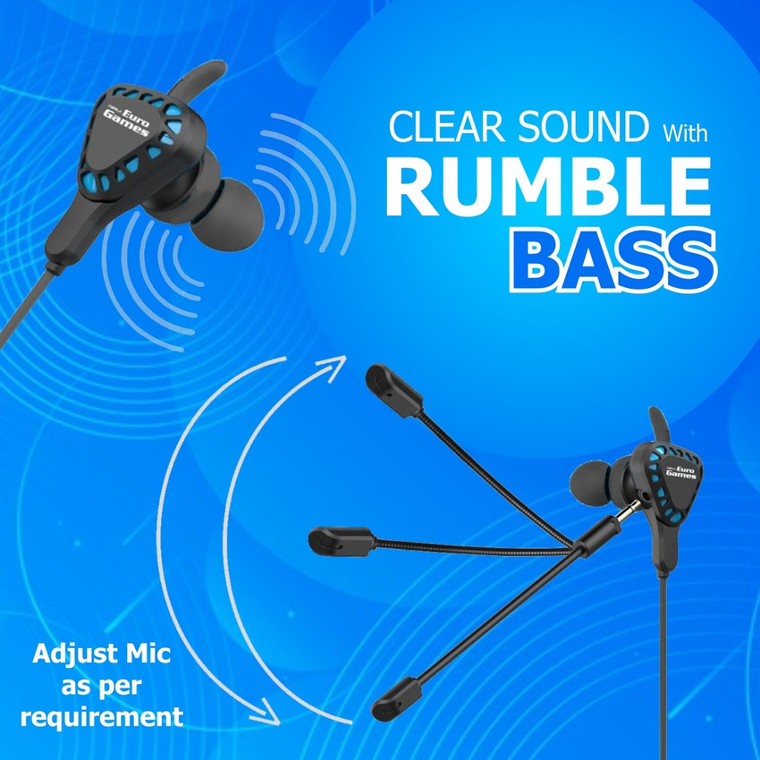 RPM Euro Games Gaming Earphone Headphone for PS4 Xbox One Nintendo Switch PC Mobile Phone With Mic Wired Gaming Headset Wired Gaming Headset