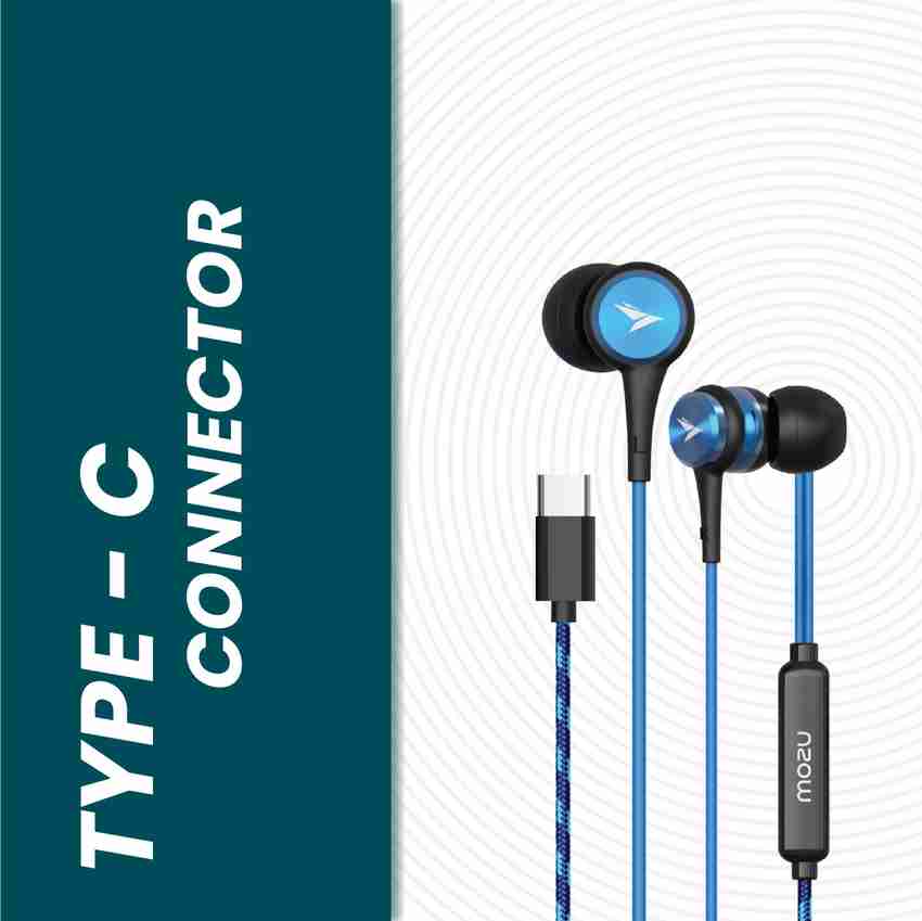 Mozu Audiology 200 Magnetic Metal USB Type C earphones Headphones