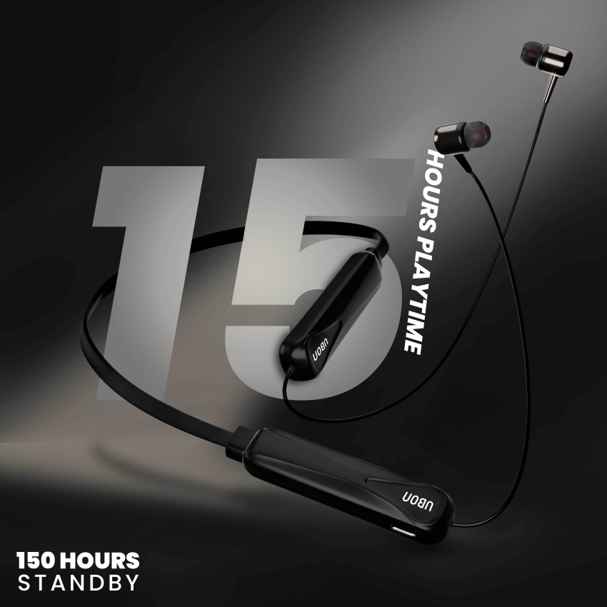 Ubon Bluetooth Earphone with Up to 15 Hours Playtime Hi Fi Music