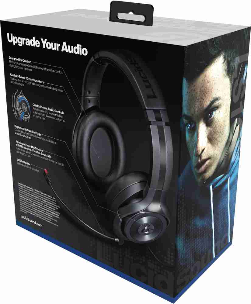 LucidSound LS10P Wired Stereo Gaming Headset with Mic for