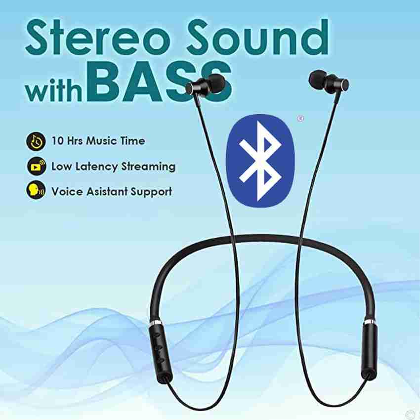 Gadget Master Neckband stereo blacktooth headphone wireless