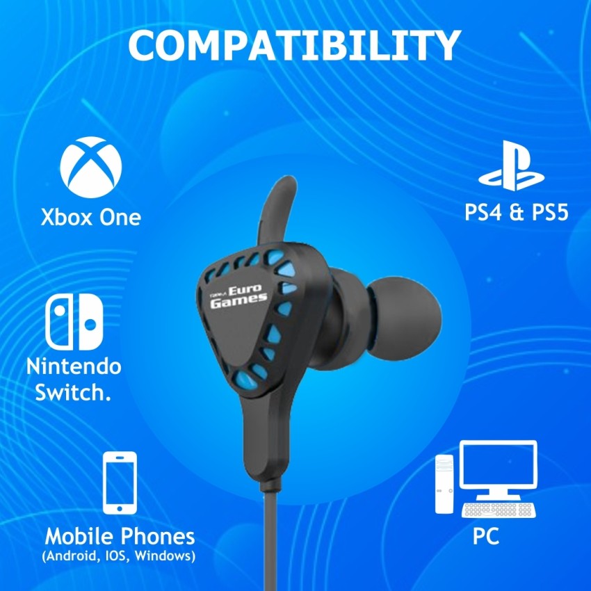 RPM Euro Games Gaming Earphone Headphone for PS4 Xbox One