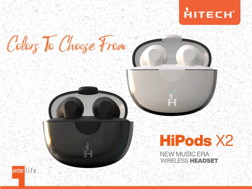 HITECH ST105 HiPods X2 Bluetooth Headset Price in India Buy