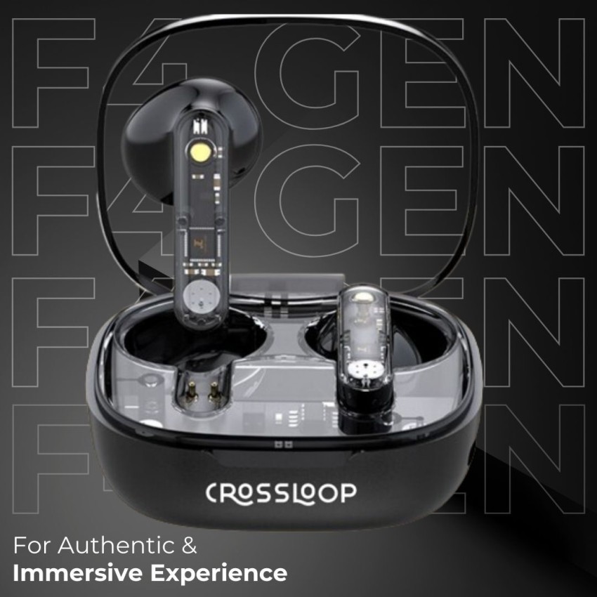 CROSSLOOP F4 GEN Bluetooth Headset Price in India Buy CROSSLOOP