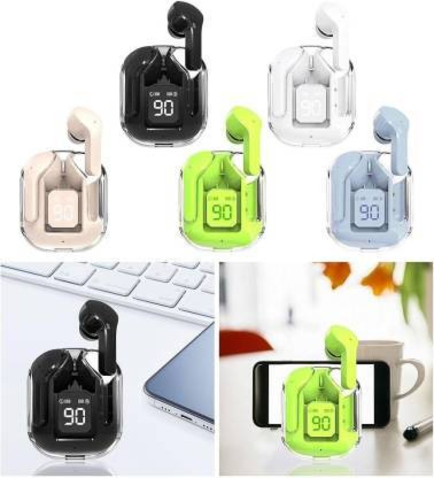 Transparent bluetooth earbuds hot sale