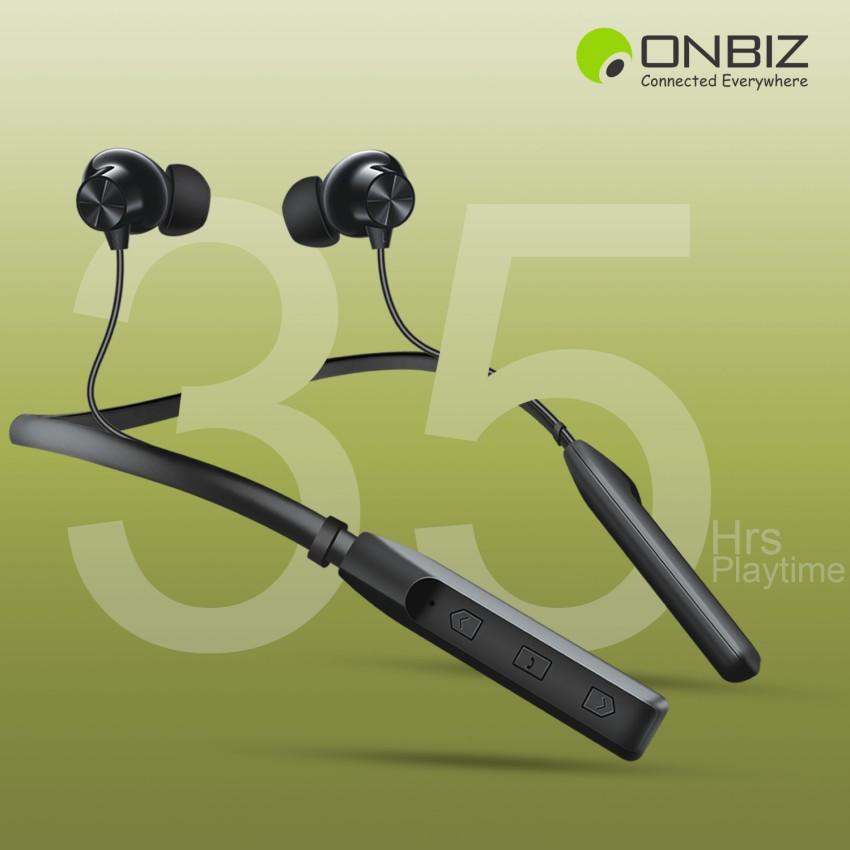 ONBIZ 30H IN EAR NECKBAND HEADPHONE FG Bluetooth Headset Price in India Buy ONBIZ 30H IN EAR NECKBAND HEADPHONE FG Bluetooth Headset Online ONBIZ Flipkart