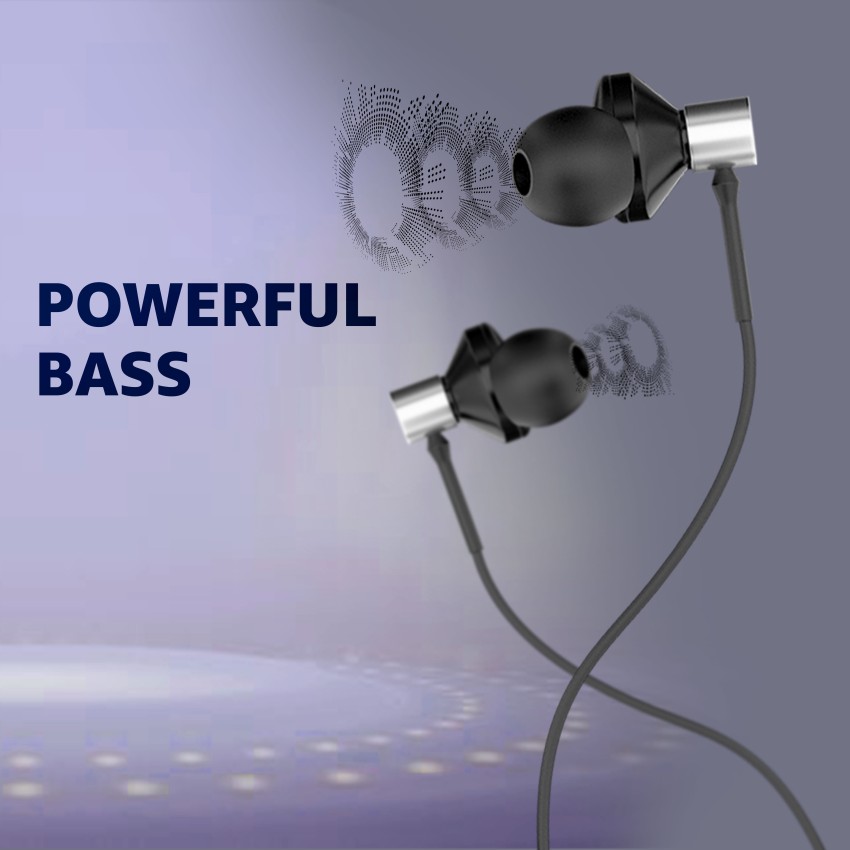 Ubon BIG DADDY BASS EARPHONE WITH MIC Wired Headset Price in India