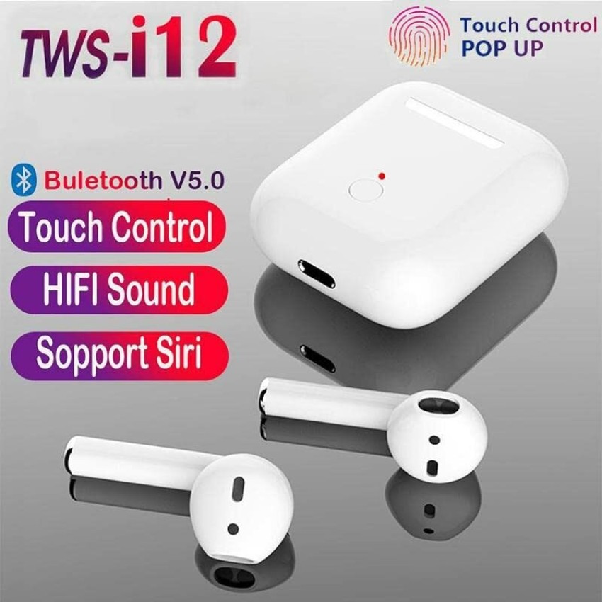 Tws i12 touch discount controls