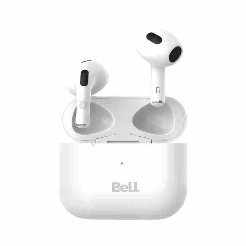 BELL Pods Dynamic TWS Window Pairing in Ear Wireless Portable Earbud 35HPlay Time Bluetooth Headset