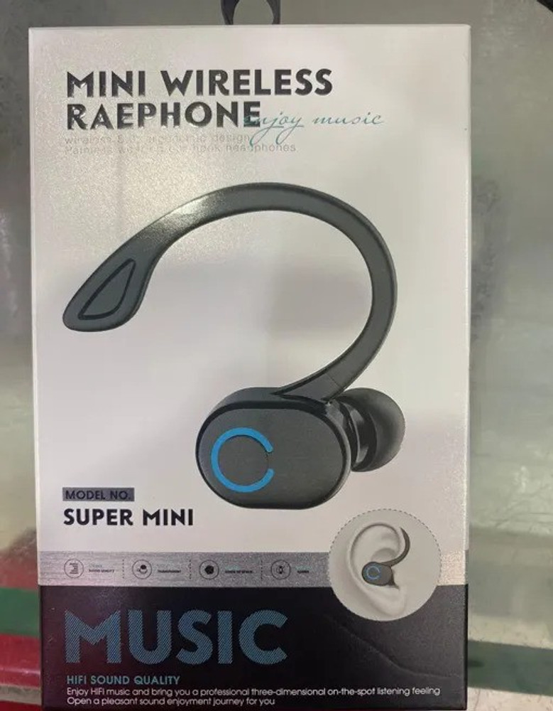 ASTOUND Anti Drop Ear Type Headphone Monaural Buds a Bluetooth