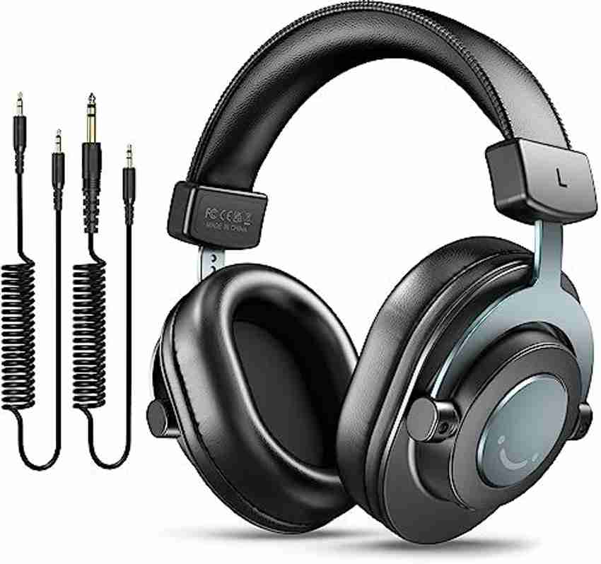 Fifine H8 Studio Monitor Headphones for Recording Over Ear Wired
