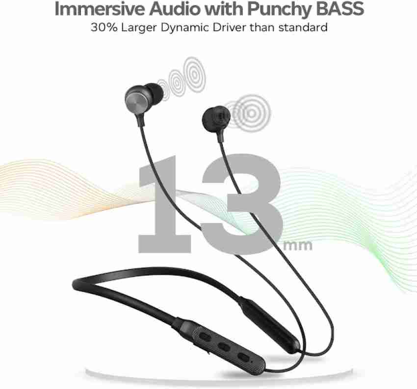 pTron Tangentbeat Magnetic in-Ear Wireless Bluetooth Headphones with M -  pTron India