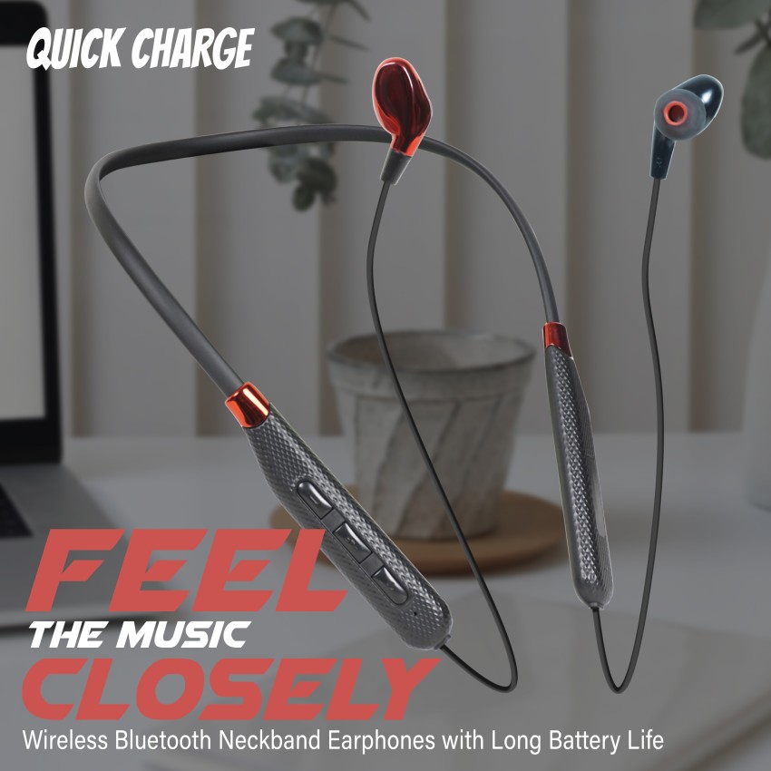 R music bluetooth online earphones