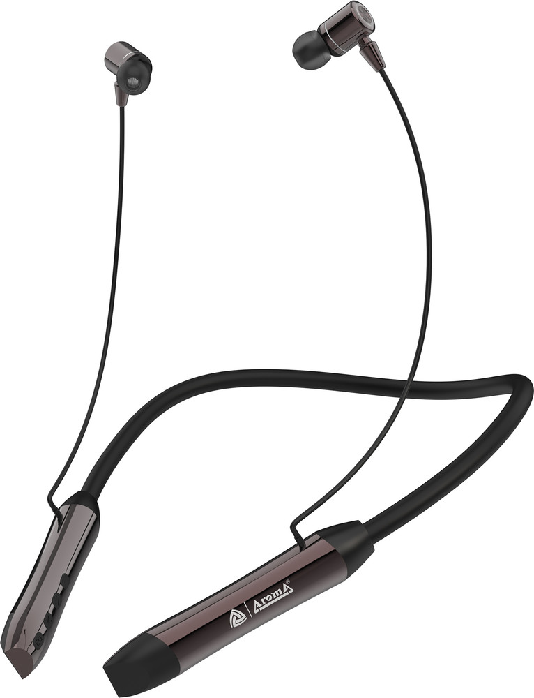 Aroma NB119 Extreme 100 Hours Type C Fast Charging Magnetic Instant On Off Neckband Bluetooth Price in India Buy Aroma NB119 Extreme 100 Hours Type C Fast Charging Magnetic Instant On Off Neckband