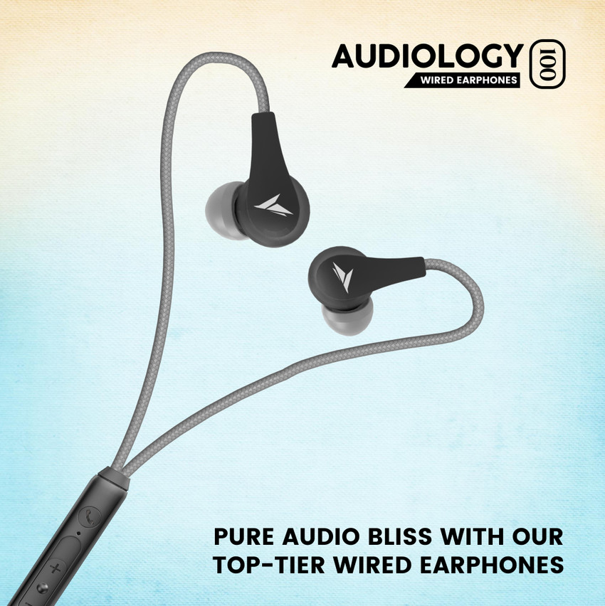 Rugged outlet wired earphones