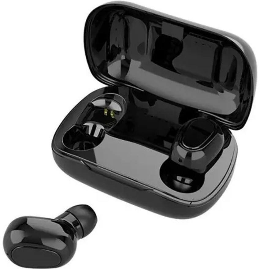 APPSLITE L 21 NEW earbuds with power case high bass clear sound