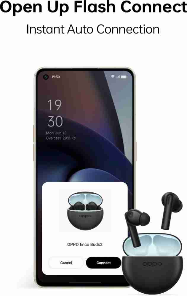 OPPO Enco Buds 2 with 28 hours Battery life & Deep Noise Cancellation  Bluetooth Headset Price in India - Buy OPPO Enco Buds 2 with 28 hours  Battery life & Deep Noise