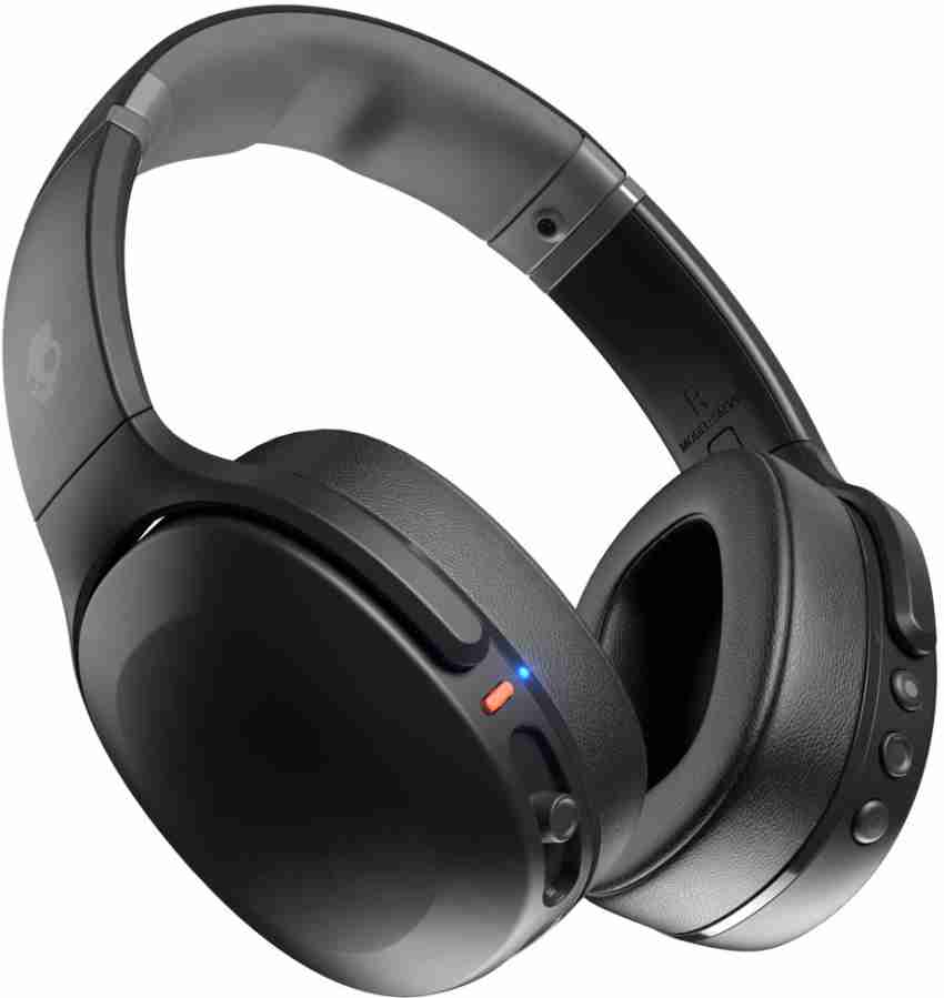Skullcandy Crusher ANC Over-Ear Noise Canceling Wireless Headphones with  Sensory Bass, 24 Hr Battery, Microphone, Works with Bluetooth Devices -  Black