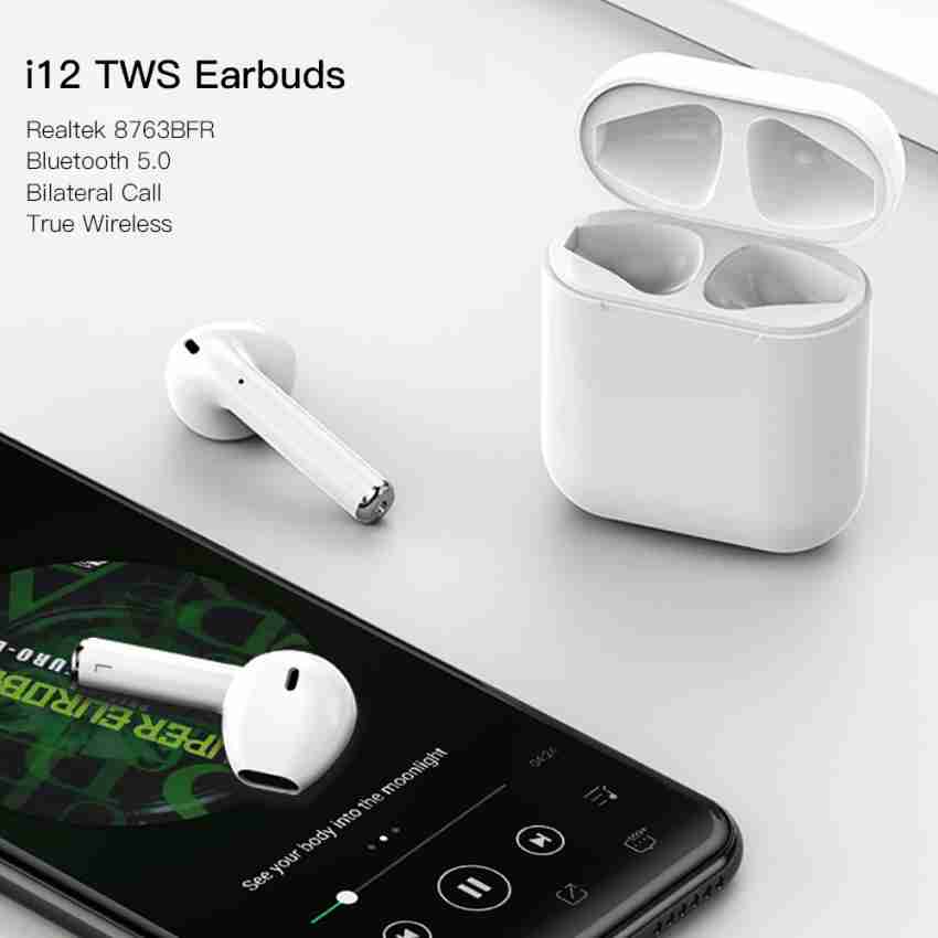 TECHNEGIC i12 TWS Bluetooth 5.0 Earphones Wireless Headphones 