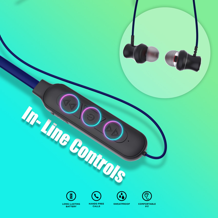 Unix Top Wireless Neckband Headphones V25 Best Bluetooth Earphones