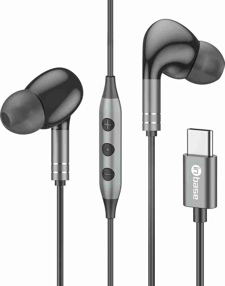 Inbase Type C Earphones with 10 mm Driver Noise Isolation