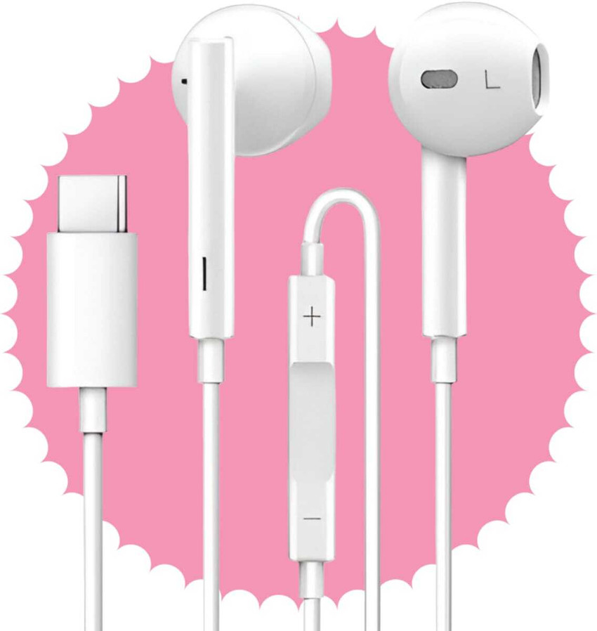 Bxeno Type C Handsfree with Mic for GOOGLE PIXEL 4A 5G PIXEL 4 XL