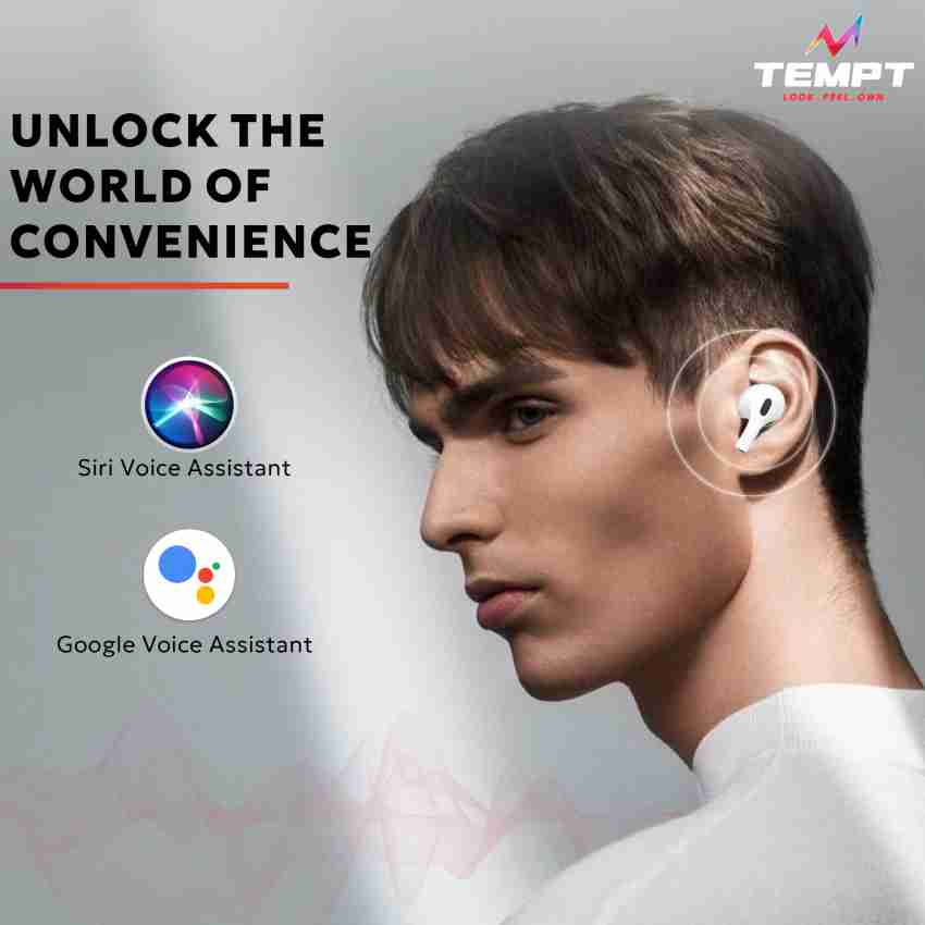 TEMPT Wave Pro 2 BT V5.0 True Wireless Earbuds 24 hrs Playback