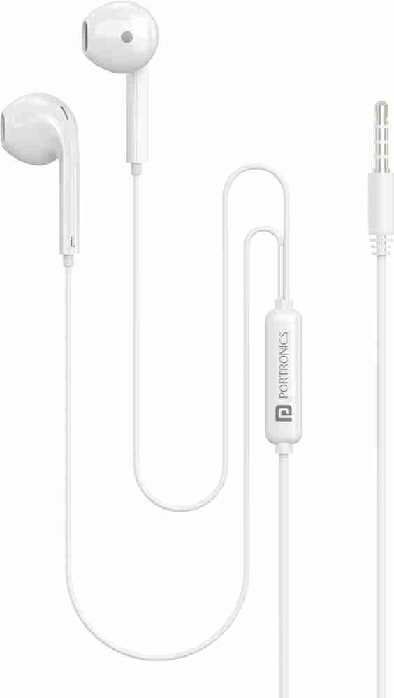 Portronics Conch Beta Wired in Ear Earphones 1.2m Tangle Free
