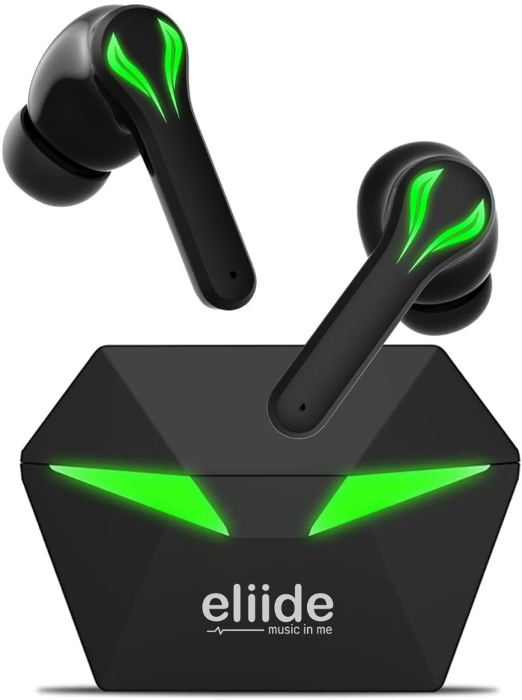 ELIIDE Truly Wireless Earbuds with Gaming Low Latency HD Stereo Calls 40Hrs Playtime Bluetooth Gaming Price in India Buy ELIIDE Truly Wireless Earbuds with Gaming Low Latency HD Stereo Calls 40Hrs